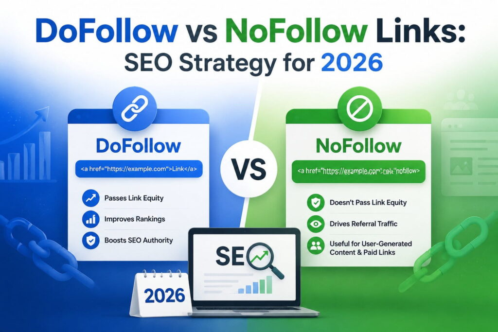 DoFollow vs NoFollow Links SEO Strategy for 2026