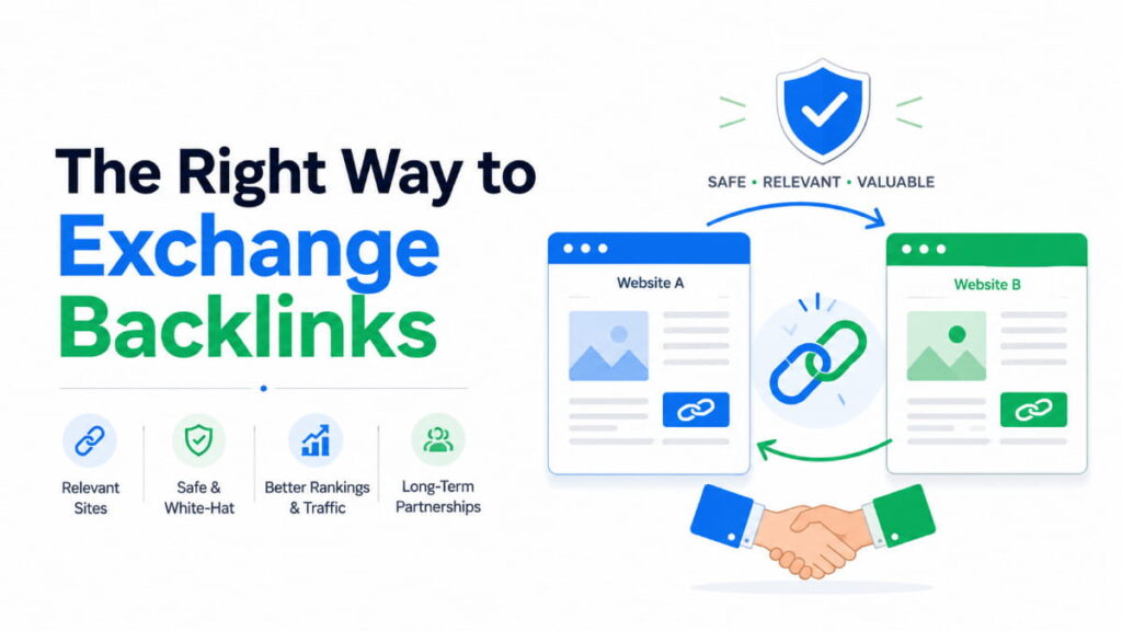 The Right Way to Exchange Backlinks
